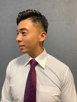 メンズオンリーサロン 創 立川 ビジネス×７：３分け<理容室>立川/美容院/美容室/床屋/メンズ