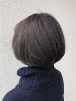 ドゥ スタイル 三国ヶ丘店(Duex Style) 【明るい白髪染め】バイオレット×アッシュのミルフィーユカラー