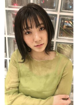 ルーチェ(Luce) 切りっぱなしアッシュグレー