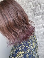 リアイス(Re:ICE) ミニウルフ/くすみブルー/流れるレイヤー/インナーハイライト