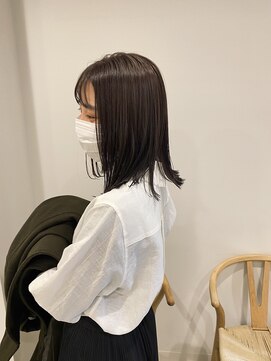 ネリー 銀座(NERIE) 似合わせカット透明感カラー＋タイトスタイル[銀座/銀座駅]