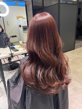 アンダーバーホワイト(_WHITE) つやつやピンクブラウン