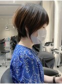 【斉藤航人】チョコレートカラーのショート【白髪染め可】【柏】
