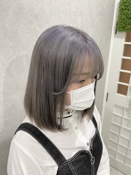 イト(ito) ラベンダーグレージュミディボブ～糸ito～HIRO