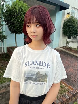 ドクターズサロン レラパール -高知　Lela Pearl- 韓国レイヤー　ミディアムウルフ