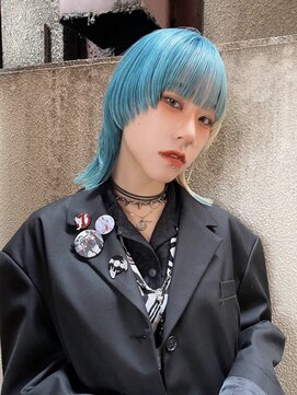 キャロルガーデンズ ボコカ 表参道(Carroll Gardens bococa) デザイン/アイスブルー/レイヤー