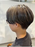 ハンサムショート/ブルーブラック/ショートボブ