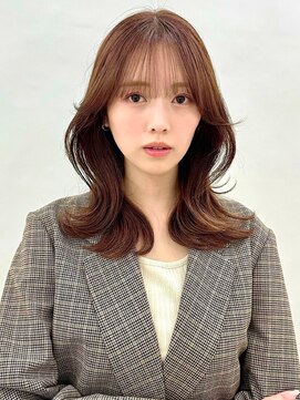 クレム 博多駅店(ChLem) 韓国風レイヤー 大人ミディアム エイジングケア 艶髪 髪質改善