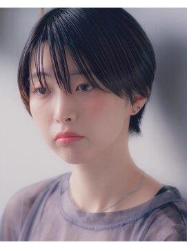 ヘアメイク エイト キリシマ(hair make No.8 kirishima) 丸み×ハンサムショート