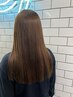 【艶サラヘア叶う♪】小顔カット+艶カラー+髪質改善縮毛矯正￥23,100