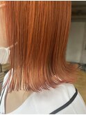 表参道 roijir × ハイトーンカラー × オレンジカラー