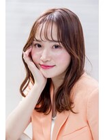 シャルムバイルーチェココ(CHARME by Lu'ce coco) 韓国風くびれセミロング