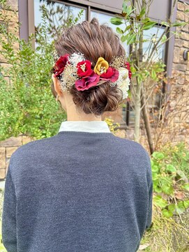 美容室 ルチア ハワイ(Luccica HAWAII) 和装ヘア♪