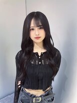 韓国レイヤー/韓国風スタイル/ワンホンレイヤー/くびれヘア