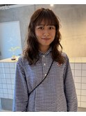 ラフなパーマスタイル