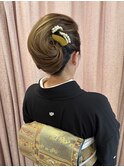 和髪アップスタイル