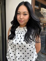 ゼスト クレス(ZEST Cres)&nbsp;【立川CRES三木】艶々黒髪くびれ巻き