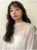 くびれヘア/アプリコットオレンジ/夏のヘアアレンジ/天神今泉