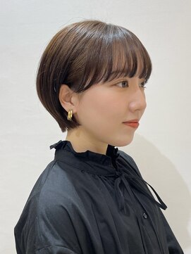 ピークアブー アヴェダ アトレ恵比寿(PEEK-A-BOO AVEDA) ◇骨格補正/まとまる/丸みショートボブ/顔まわり似合わせ