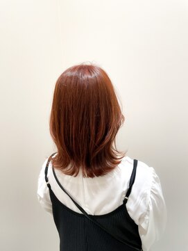 ヘアリラクゼーション クインズベリー(Hair Relaxation Queen's Berry) くびれピンクベージュ11.03デザインカラー