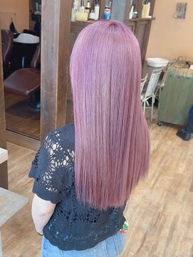 モアムー(Moremuu) 【長尾】ライトピンク