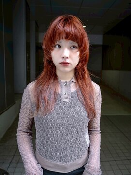 ギークス(GEEKS) 【GEEKS渋谷】ロングレイヤー/ウルフ/顔周りレイヤー/ハイトーン