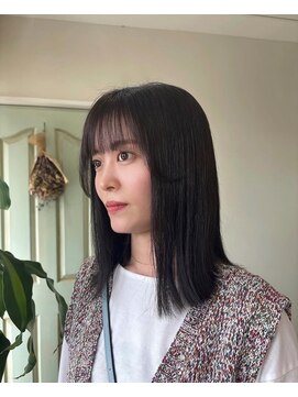 エトワールプラス 黒髪結べる長さで12.02