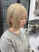 ヴィヴィー 福岡天神店(VIVIE)&nbsp;ワンブリーチで出来るブロンドベージュ