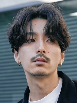 フィフスパーク(fifth PARK) 渋谷フェザーパーマセンターパートニュアンスパーマ10代刈り上げ