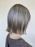 【工藤限定】似合わせカット＋白髪ぼかしハイライト＋全体カラー