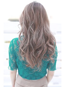 ラフィス ヘアー ラヴィ 寝屋川店(La fith hair lavie) 【La fith】 ベージュカラー×ハイライト