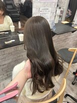 サロンジオ 本厚木(salon the O's) 大人ガーリー/ダークアッシュ/似合わせカット