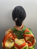 ラパニエ 博多(La panier) ゆるふわシニヨン