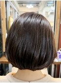 40代50代60代 &nbsp;髪質改善大人ツヤ丸みボブ &nbsp;2605