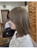 エリーザ 川越駅前店(Elisa)&nbsp;初めてのダブルカラー。シフォンベージュ！［川越駅］