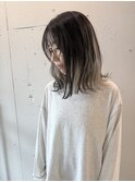 インナーカラー グレージュ