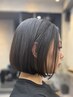 男性&女性人気カット+頭皮改善クイックマッサージコース¥6300