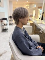 リアン 上尾店(Rien) ワンブリーチで作るミルクティーベージュ