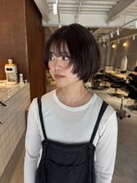 ミュー(miμ) 周りと差がつく個性派ショートボブ