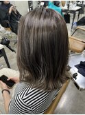 白髪ぼかしハイライト白髪ぼかしカラー夏カラー池袋