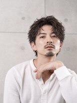 トラスト ザ バーバー 東京駅日本橋店(TRUST the Barber) アップバング/メンズショート/アップバングパーマ