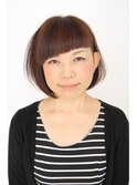 ツーブロック グラデーションボブ