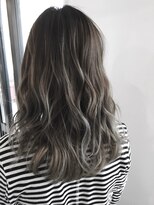 ルフ ヘアーデザイン(ruf hair design) 【ruf  hair design】セミロングスタイル　バレイヤージュカラー