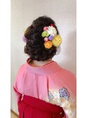 卒業式ヘアセット