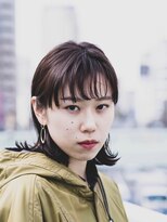 ニーイチイチ(211)&nbsp;似合わせカットイメチェン/カーキ/グレージュ/外ハネボブ