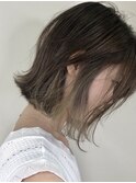 【marshu  OSAKA Style】インナーカラー×アッシュベージュ