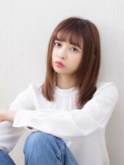 ナチュラルストレート