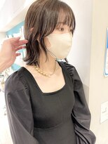 ラミエ バイ メルト 吉祥寺(lamie by melt)&nbsp;*滝田*結べるくびれボブレイヤーヨシンモリ外ハネ切りっぱなし☆