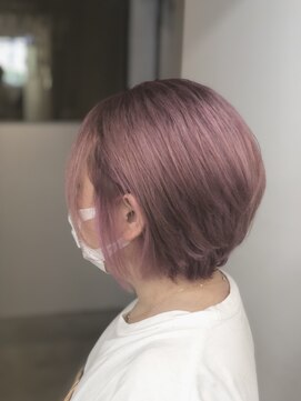 エイト 船橋店(EIGHT) tomi-38　ピンクベージュショート！