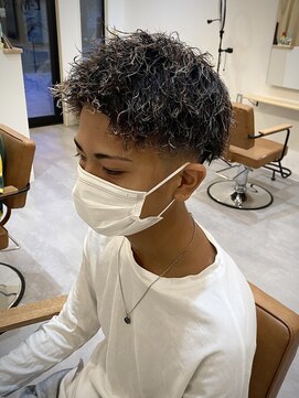 エルマーク(L-MARK) ハードツイスパ_ホワイトメッシュ